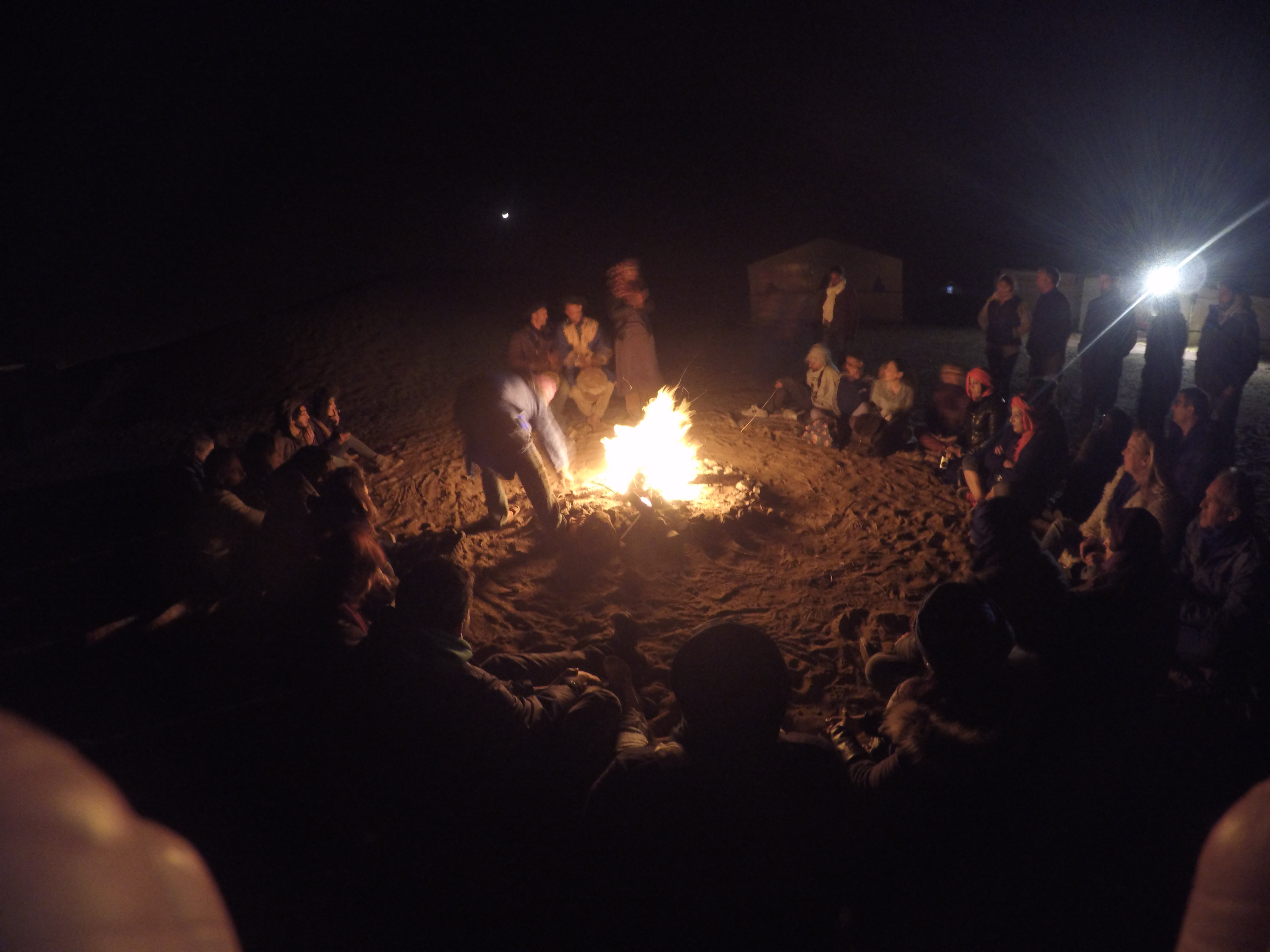 Acampamento no Deserto do Saara